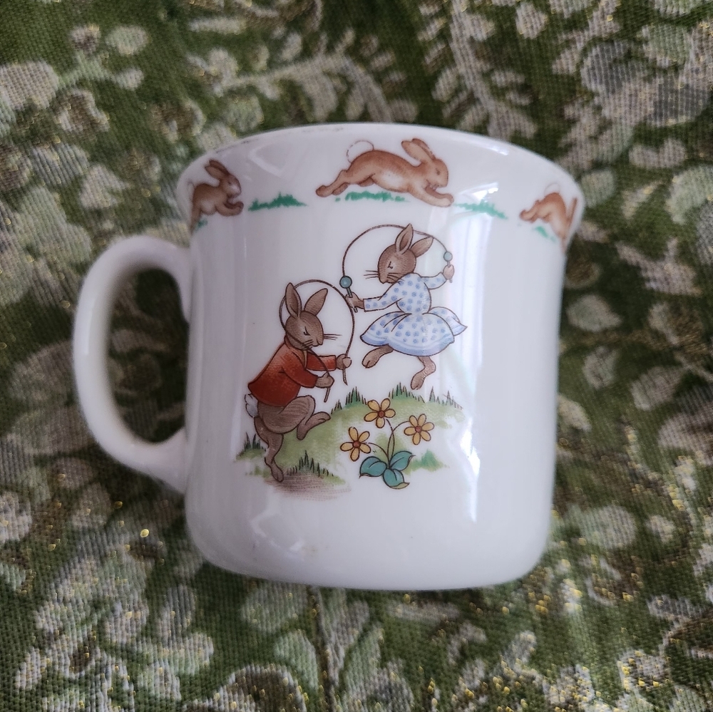 2/$30 Charming Royal Doulton Bunnykins Design Ceramic Mug